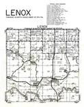 Lenox Township, Iowa County 1964